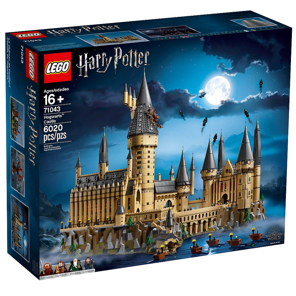 Spellbound by the massive LEGO 71043 Hogwarts Castle set the second biggest set ever produced