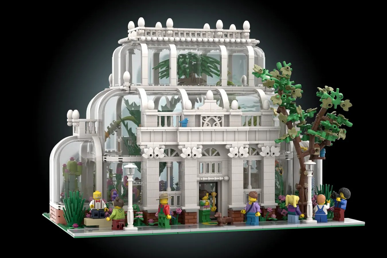 LEGO Ideas Botanical Garden sneak peek! Jay's Brick Blog