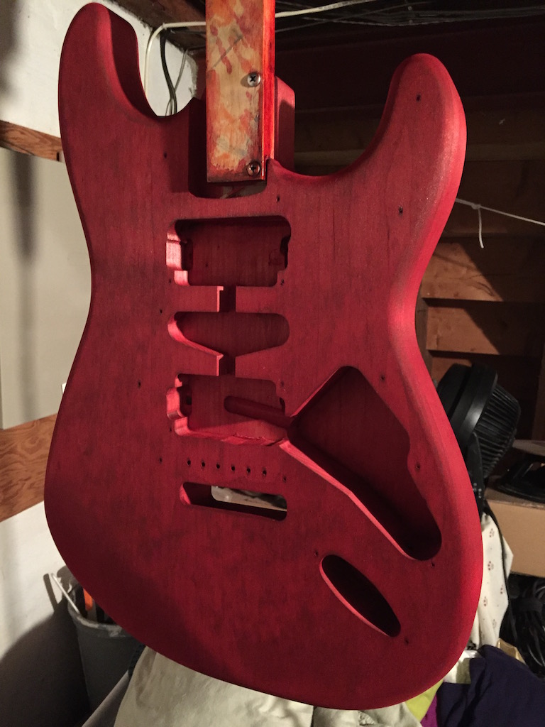 Guitar Building Alder Strat With Humbuckers, Part 2 Jay Scott Guitar
