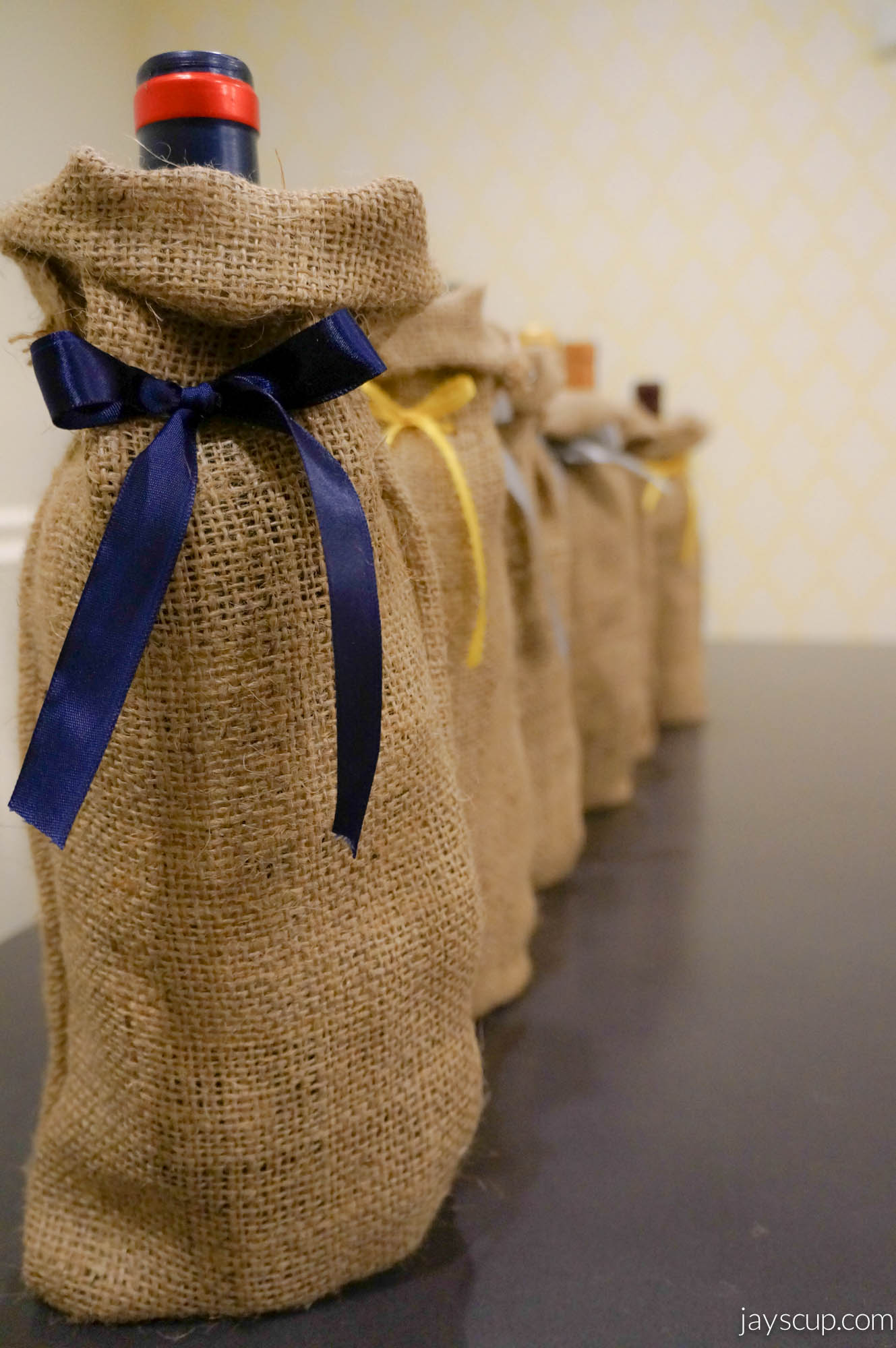 DIY Wine Bags & Giveaway! Jay's Cup