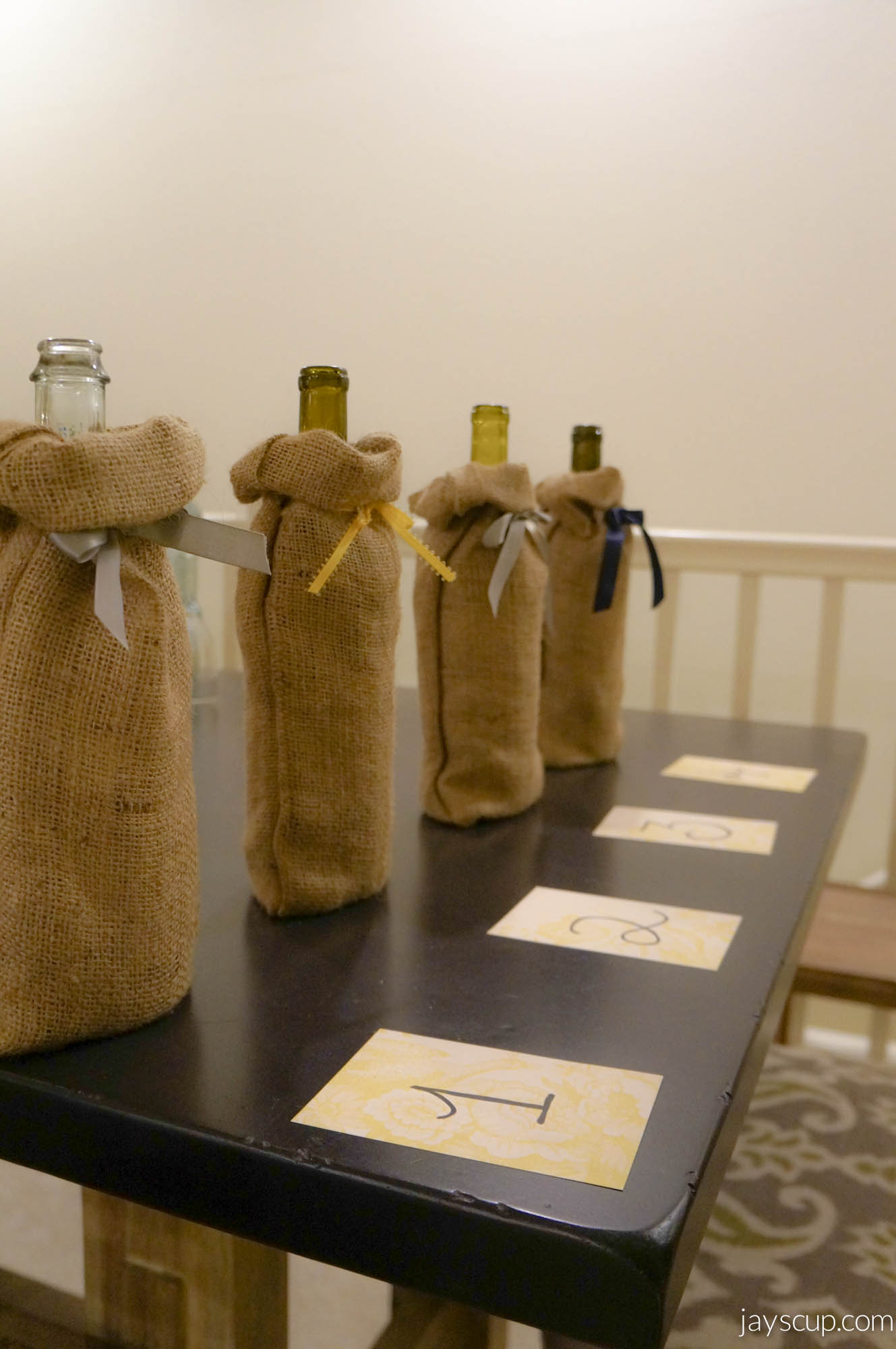 DIY Wine Bags & Giveaway! Jay's Cup