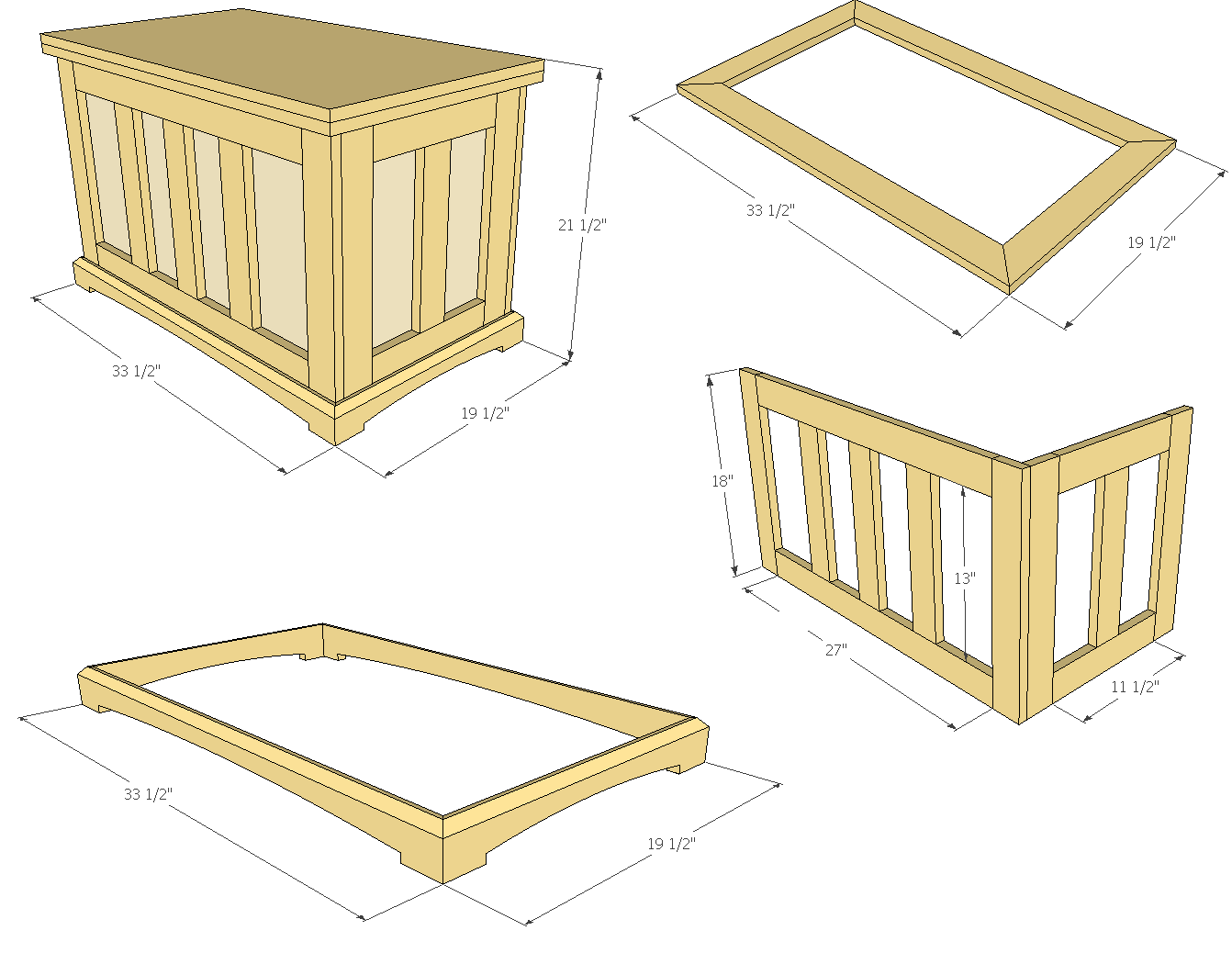 How To Build A Pocket Hole Blanket Chest Jays Custom Creations