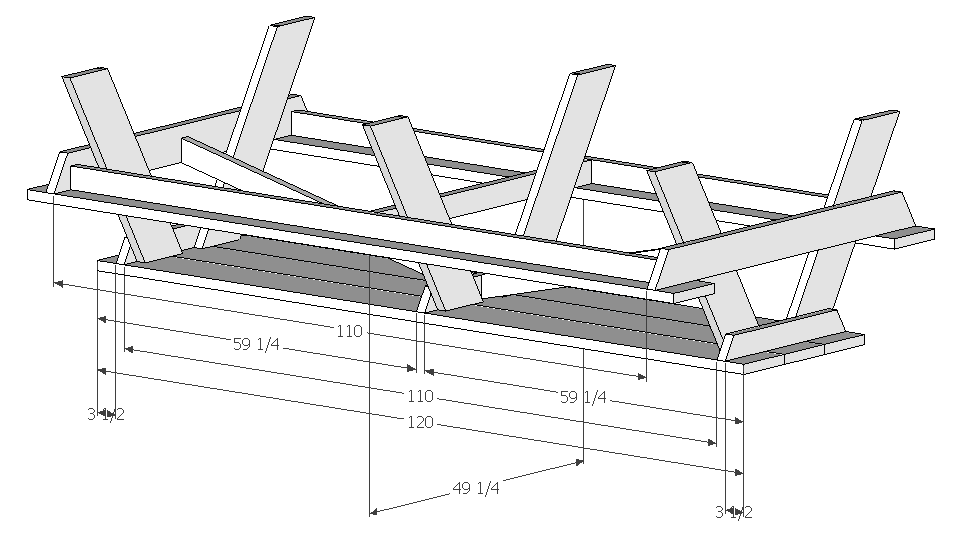 10′ Picnic tables Jays Custom Creations