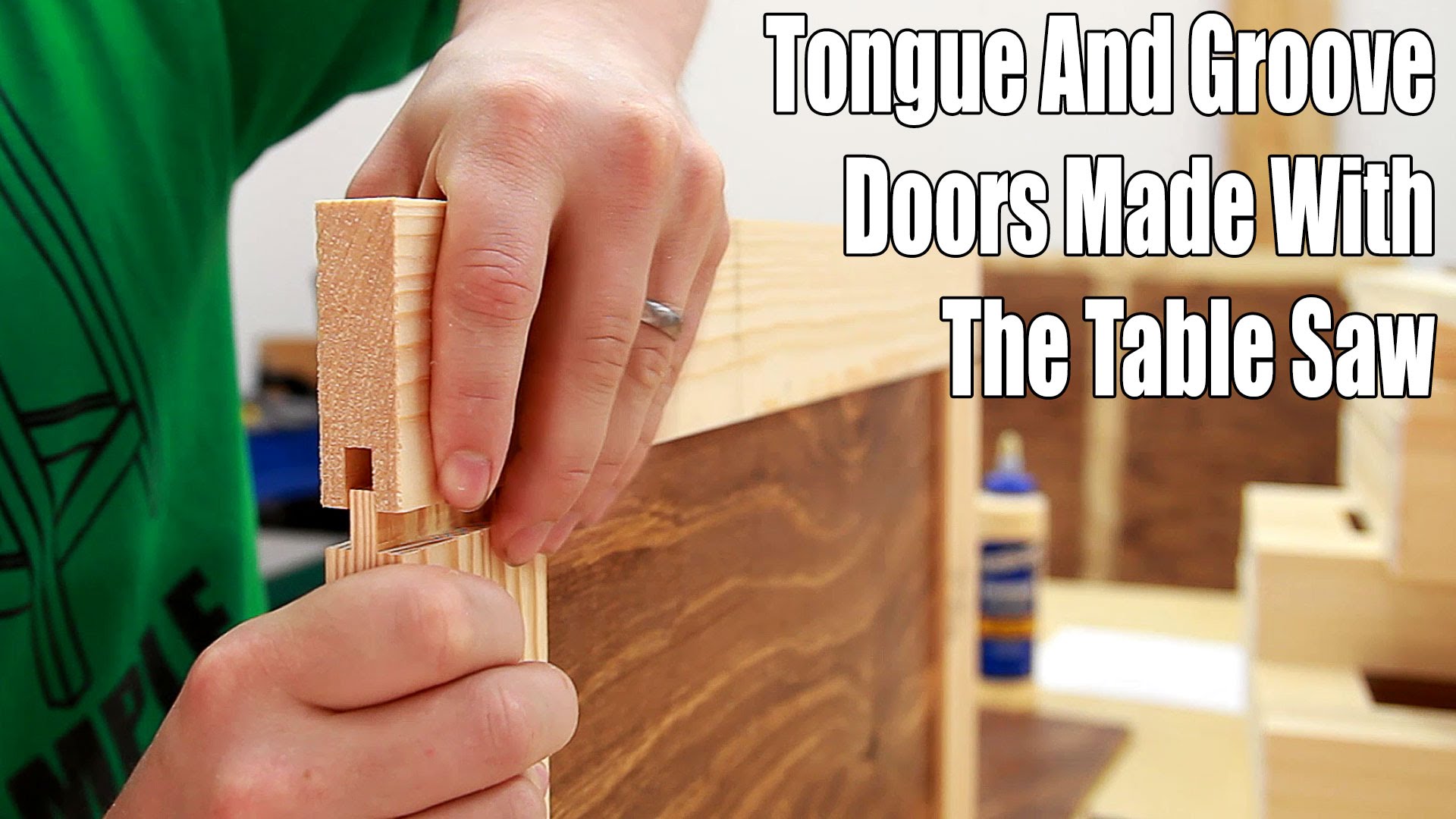 Making Tongue And Groove Doors With A Table Saw Jays Custom