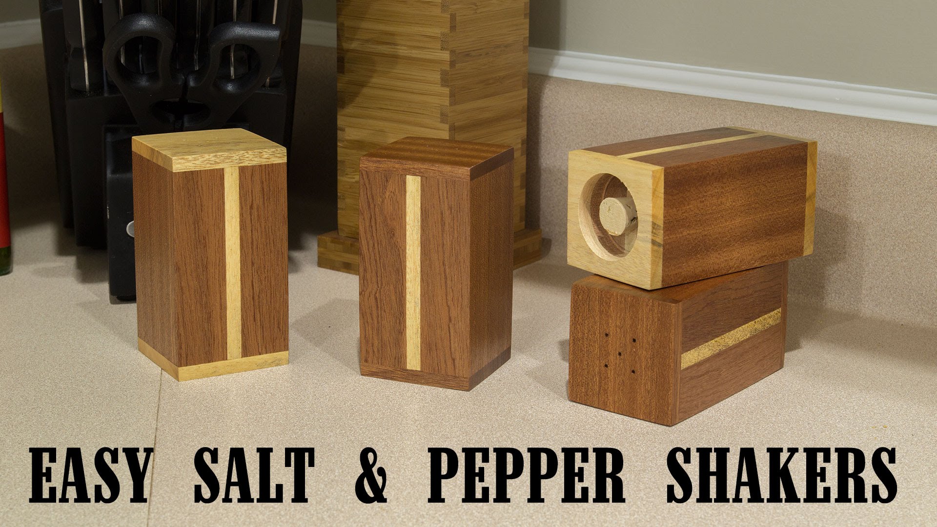 Easy Gift Project Salt And Pepper Shakers Jays Custom Creations