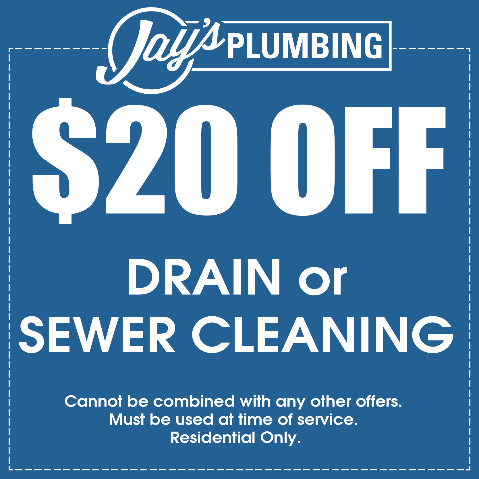 Online Coupons Jays Plumbing
