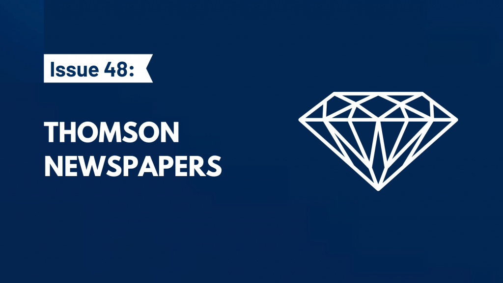 Timeless Gems Issue 48 Thomson Newspapers