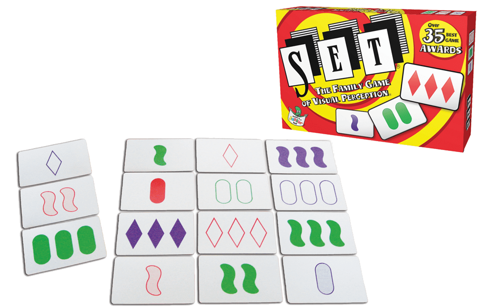 Playmonster SET The Family Game of Visual Perception by SET Enterprises JAYZ International