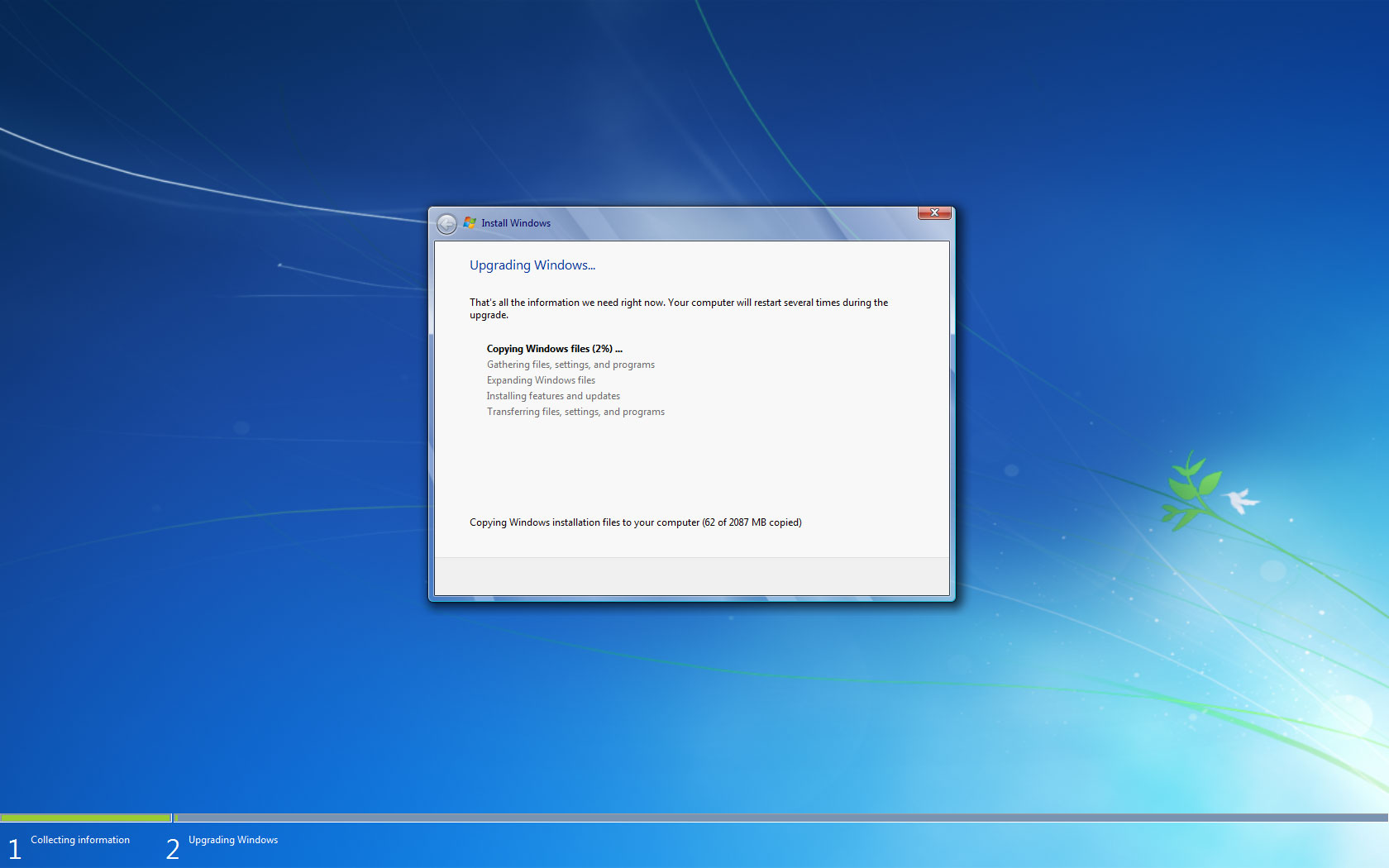 InPlace Windows 7 RC downgrade to Windows 7 Home Premium jazzsequence