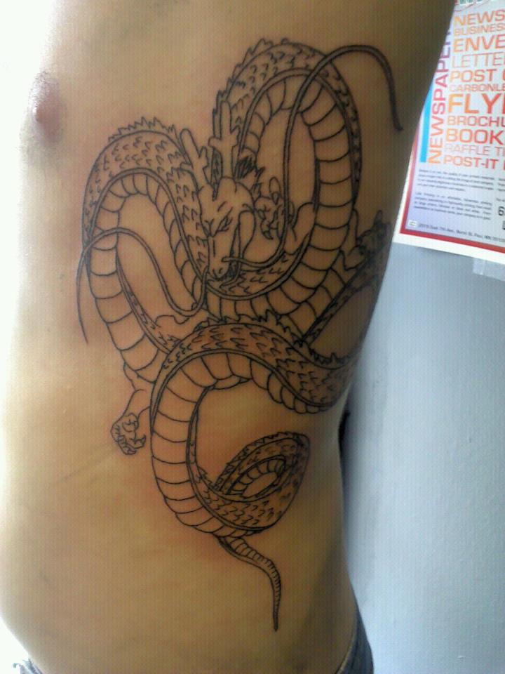 Shenlong Dragon Ball Tattoo canvassyrop