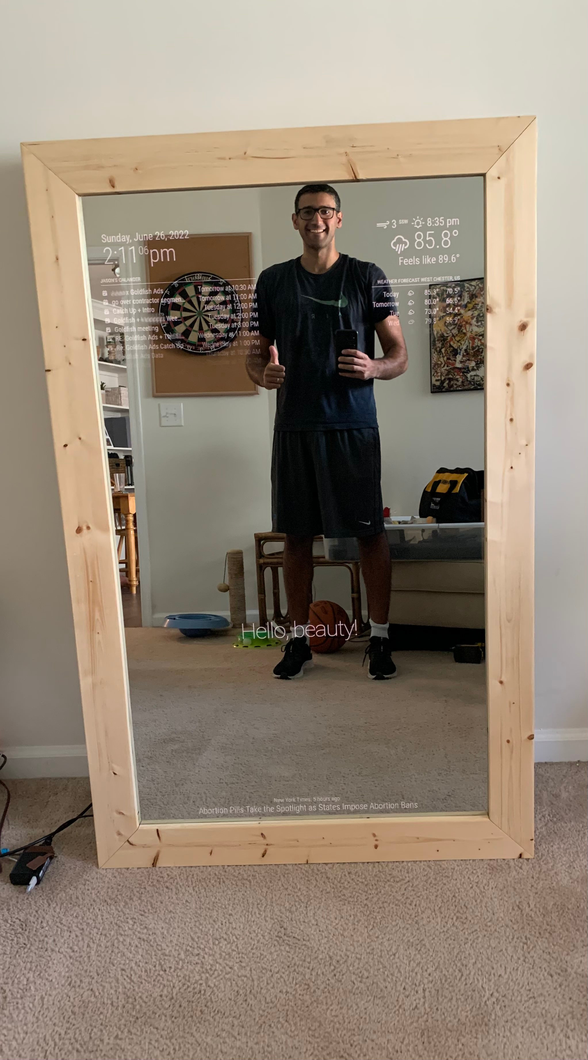 Magic Mirror Build The Weekender A collection of projects, thoughts