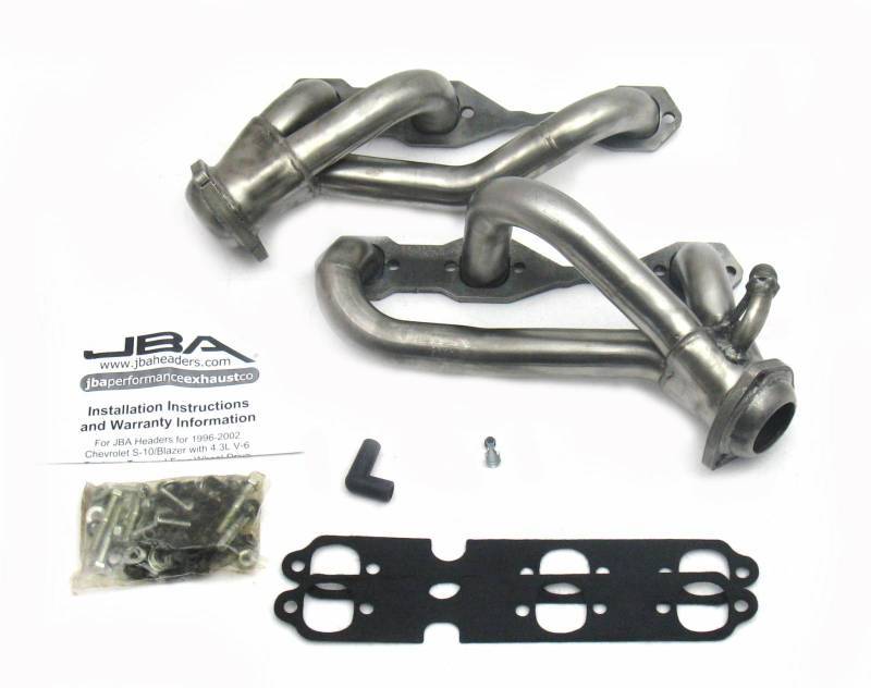JBA Performance Exhaust 1842S3 1 1/2" Header Shorty Stainless Steel 9601 Blazer/Jimmy/S10 4