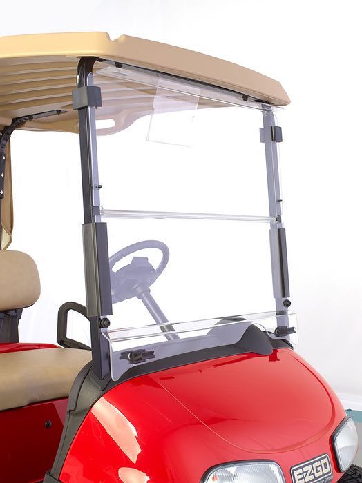 JB Carts 08+ EZGO RXV Flip Windshield Clear