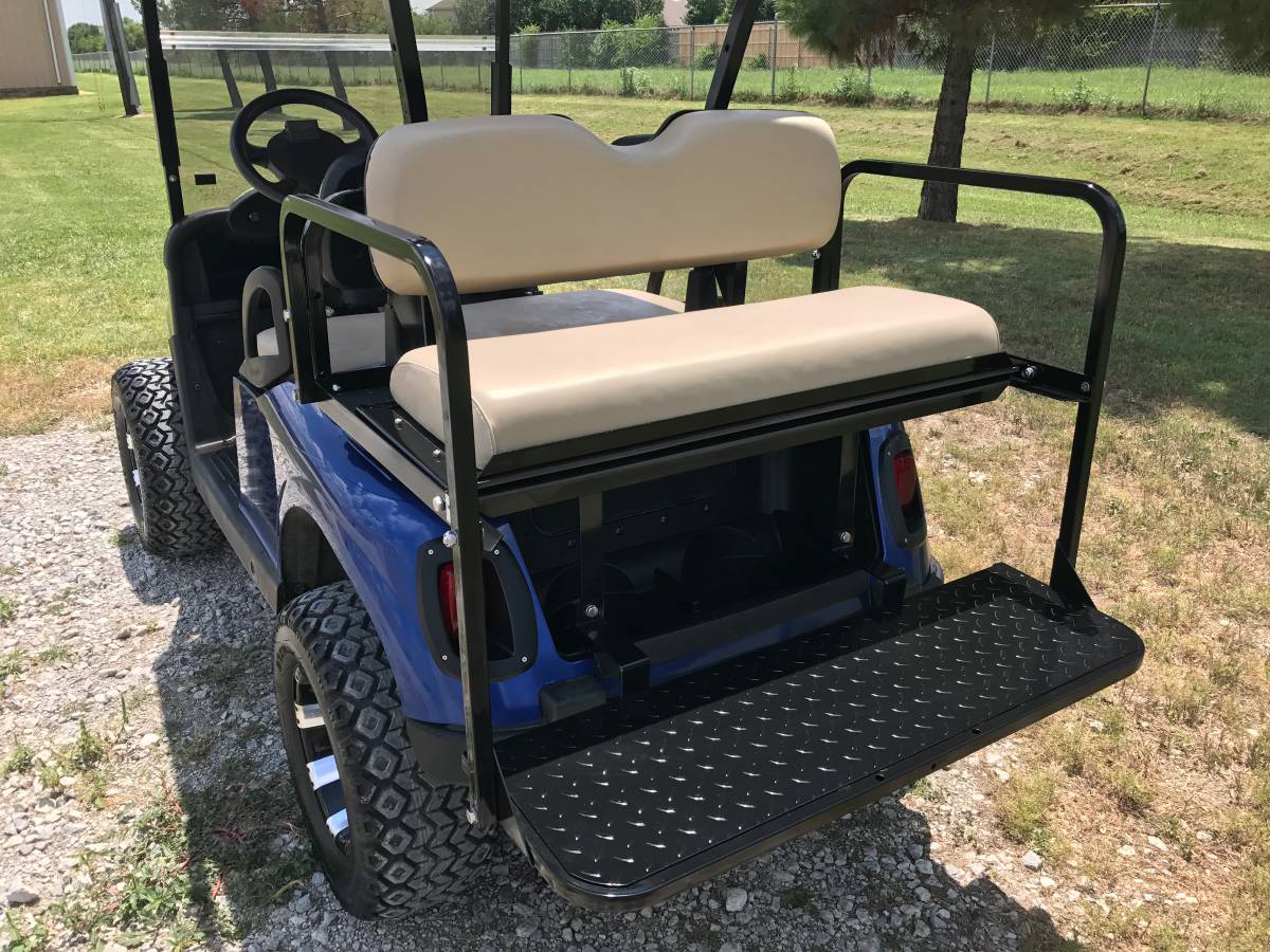 JB Carts 08+ EZGO RXV Rear Flip Seat Choose Your Color Option