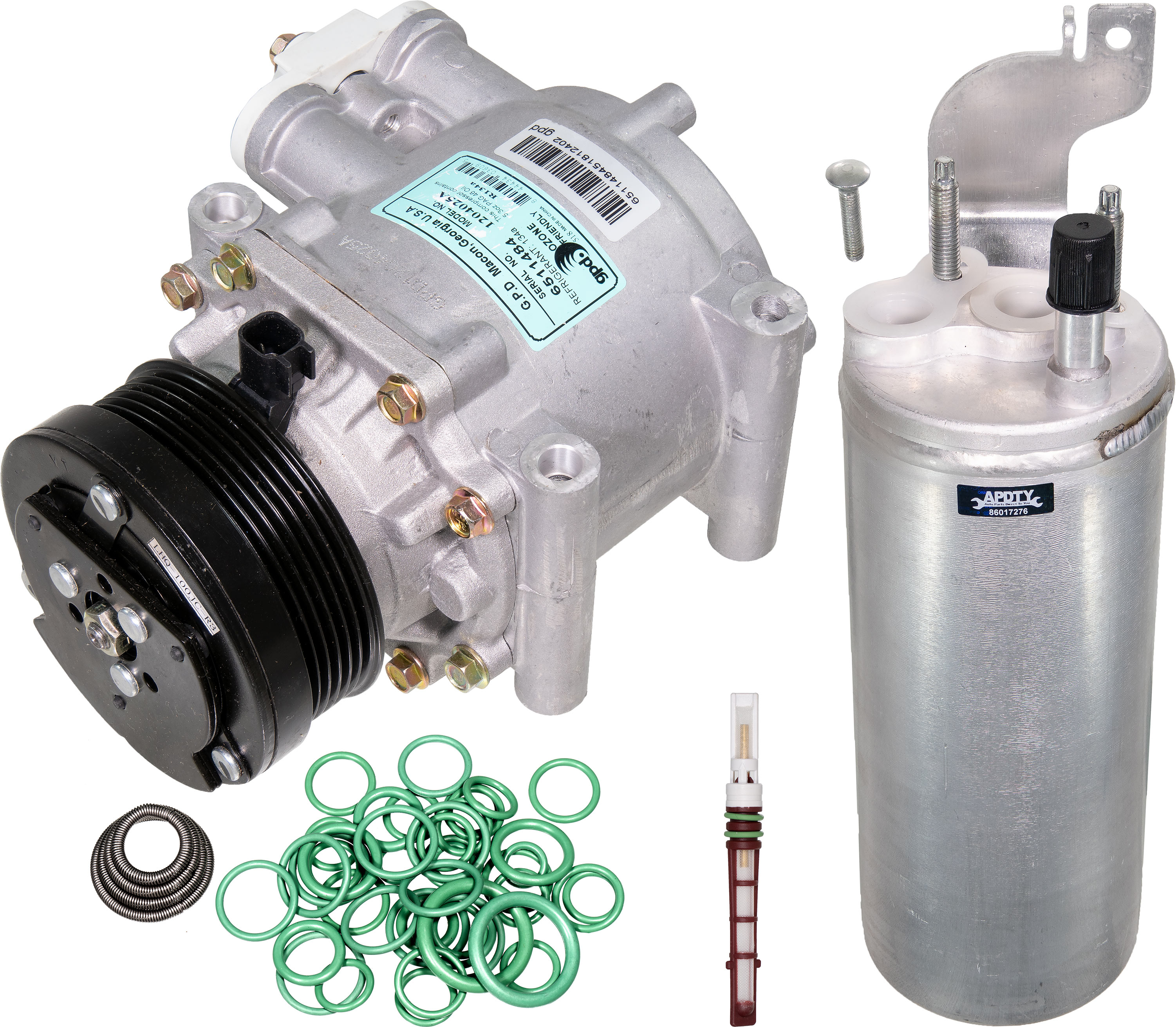 APDTY 140039 A/C Compressor Kit Fits 0205 Ford Explorer & Mountaineer