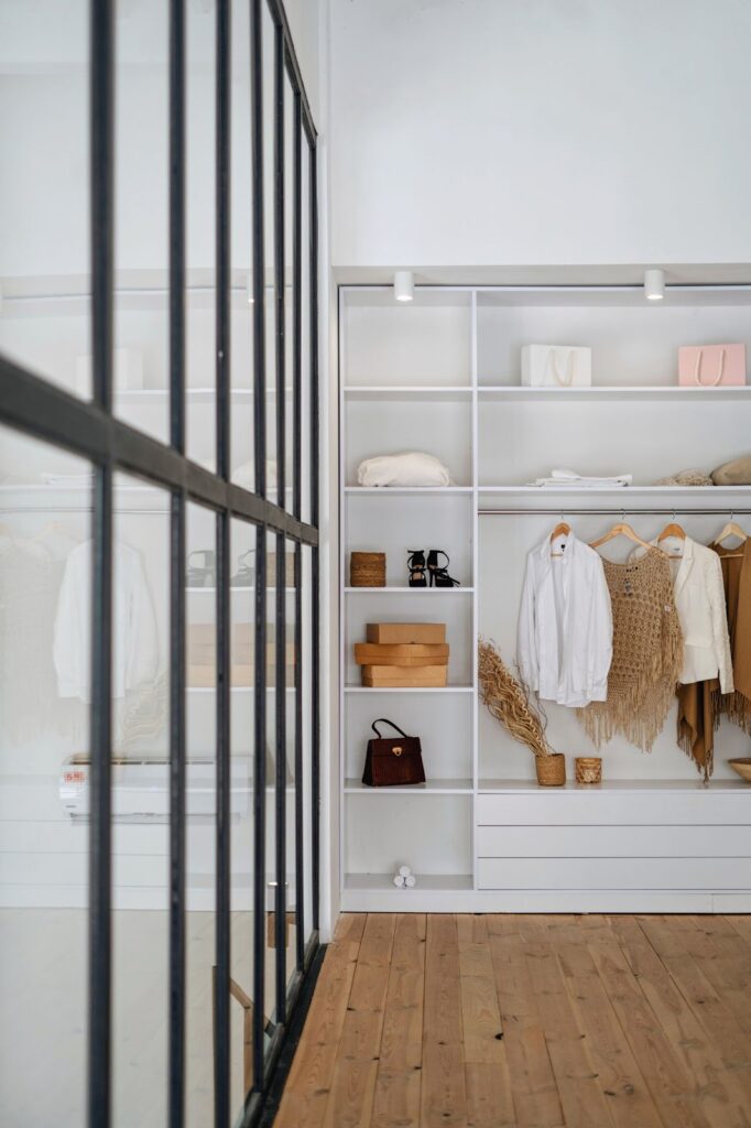 High Ceiling Closet Storage Ideas JB Closets