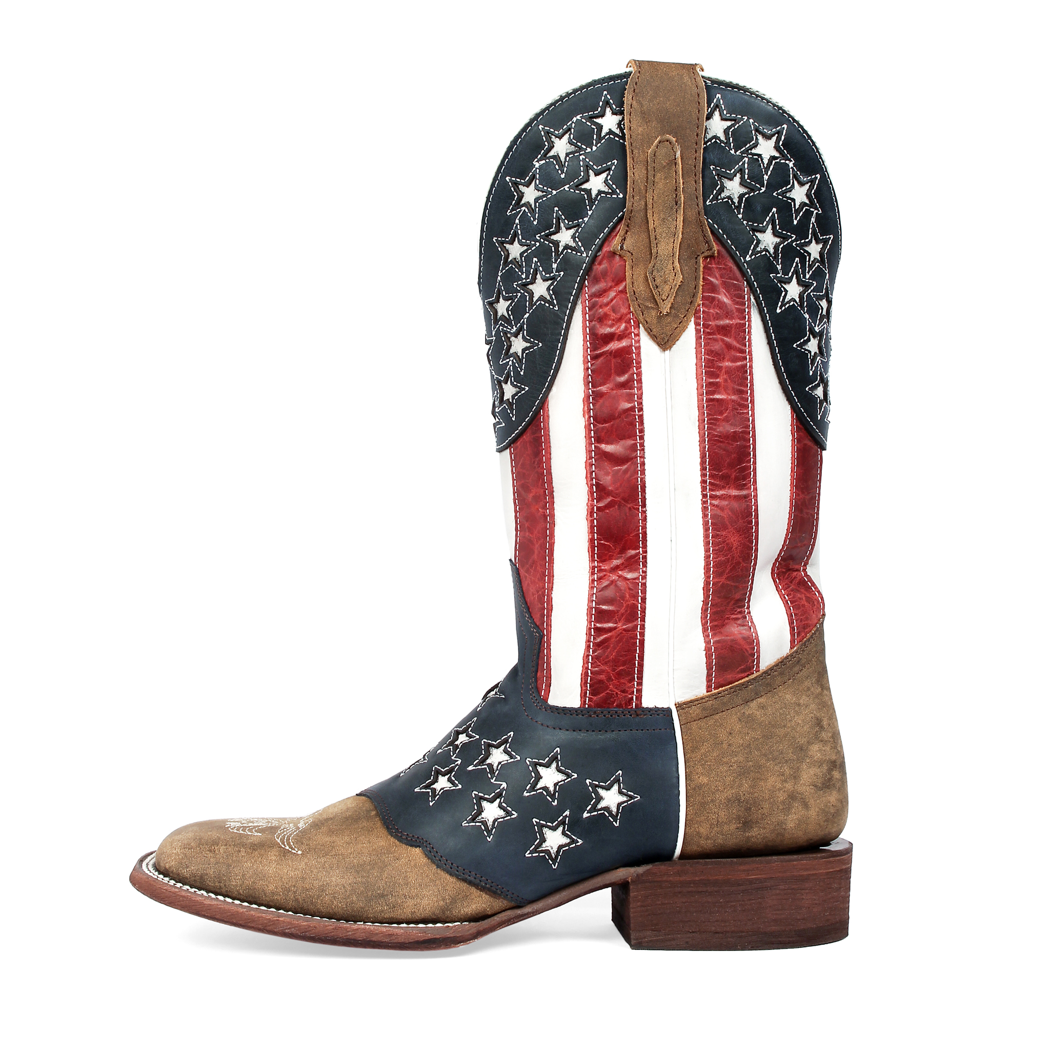 Men's Western Boot Old Glory by J.B. Dillon Western Wear