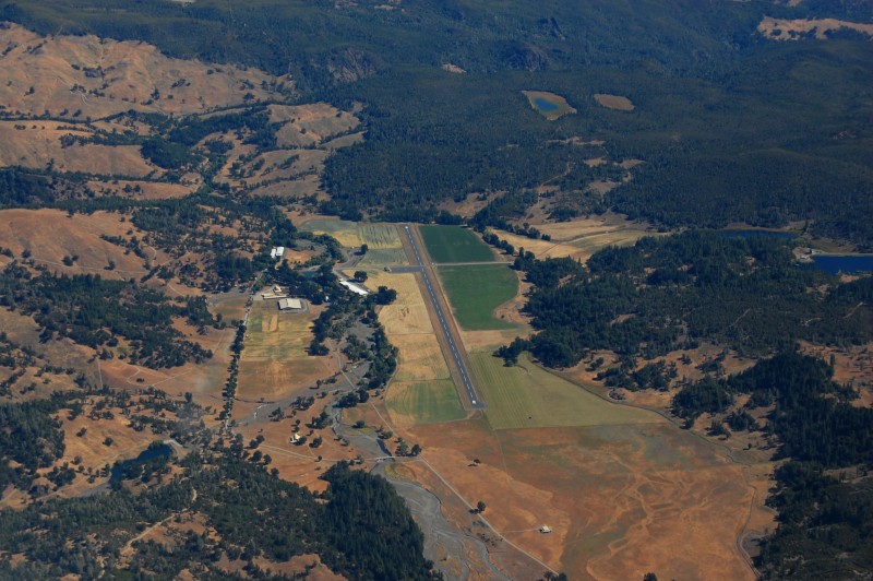 This is sure a nice looking airport in the middle of nowhere. On the