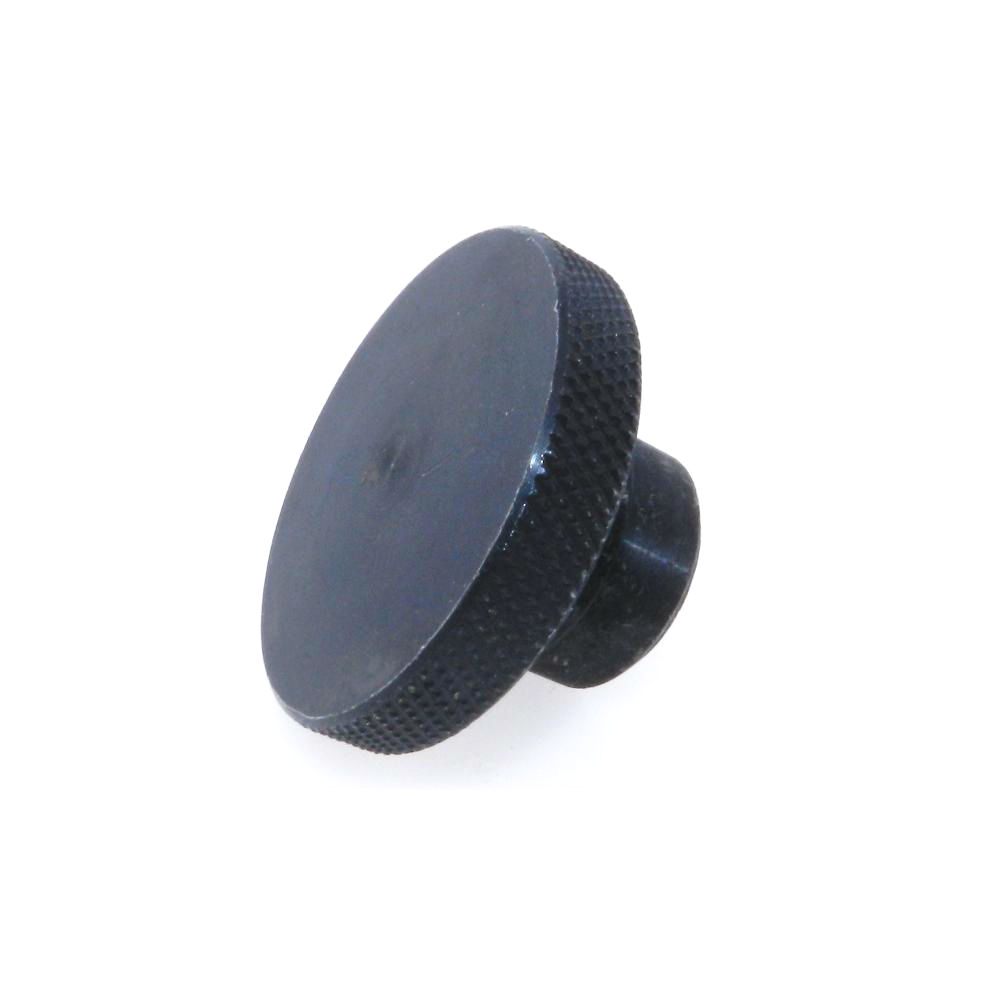 Knurled Control Knobs Solid Hub , Hand Knobs