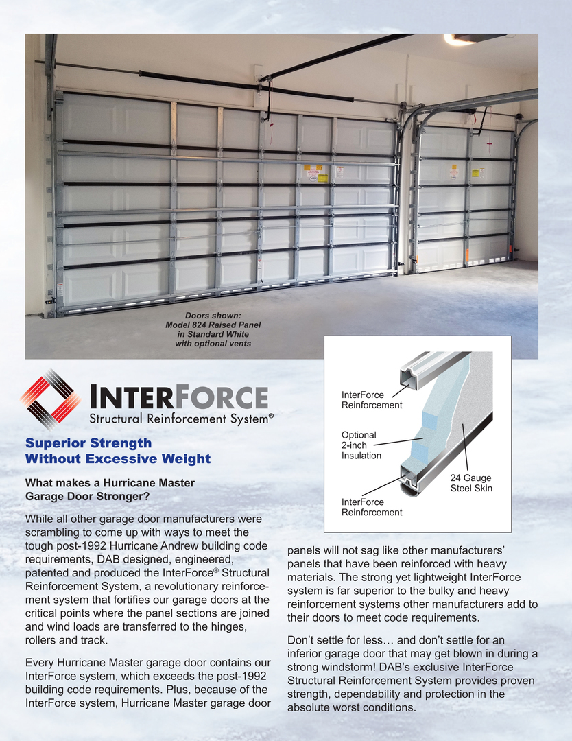 InterForce Reinforcement System JB Garage Doors