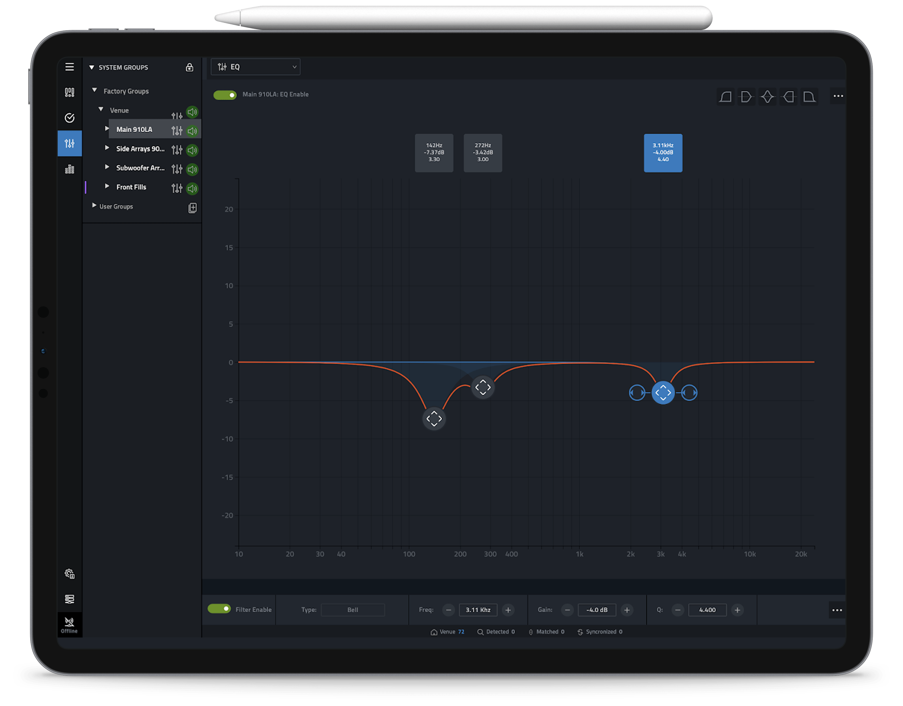 Performance Software JBL Professional Loudspeakers English