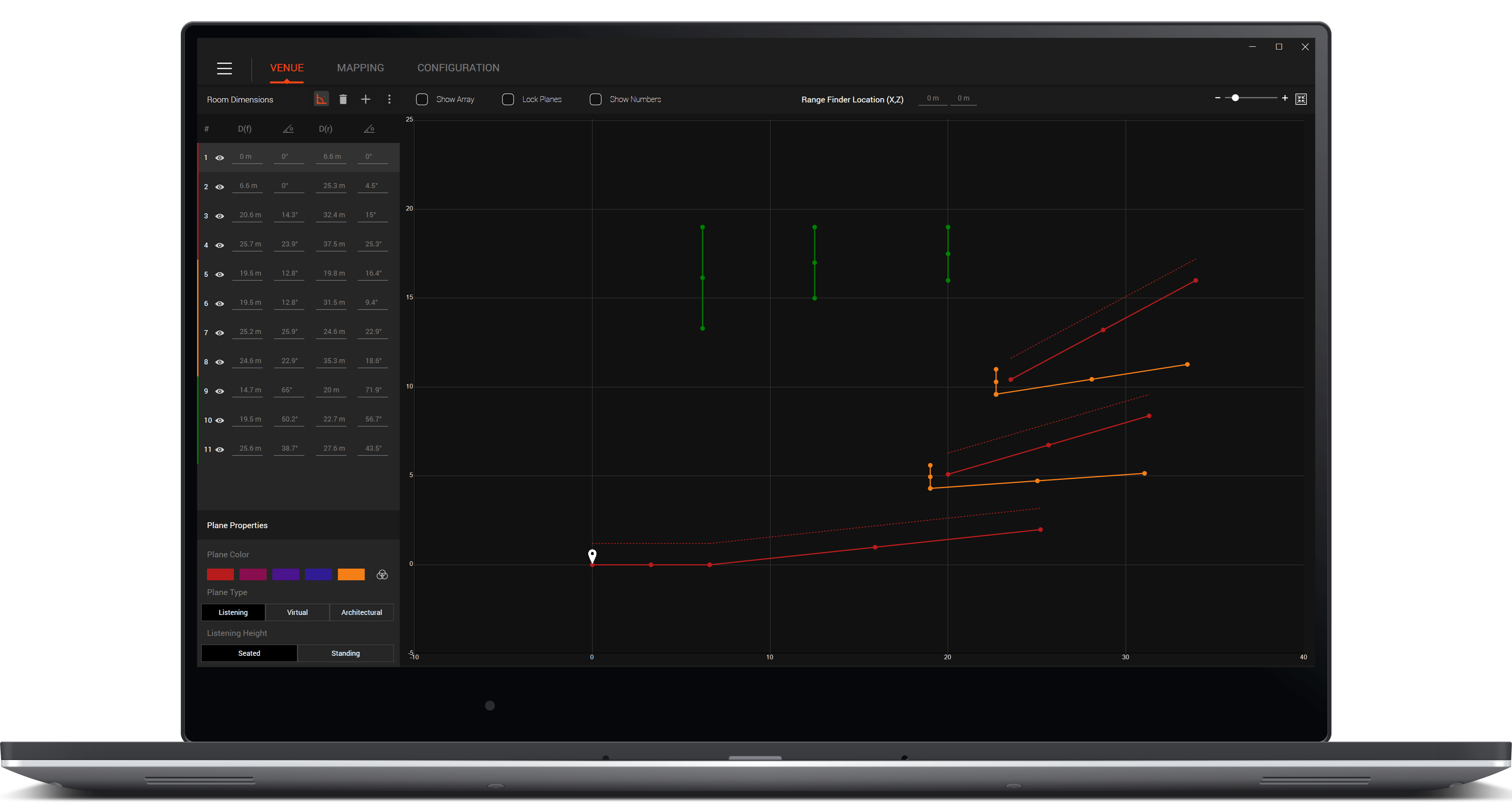 Line Array Calculator III v3.5.0 JBL Professional Loudspeakers