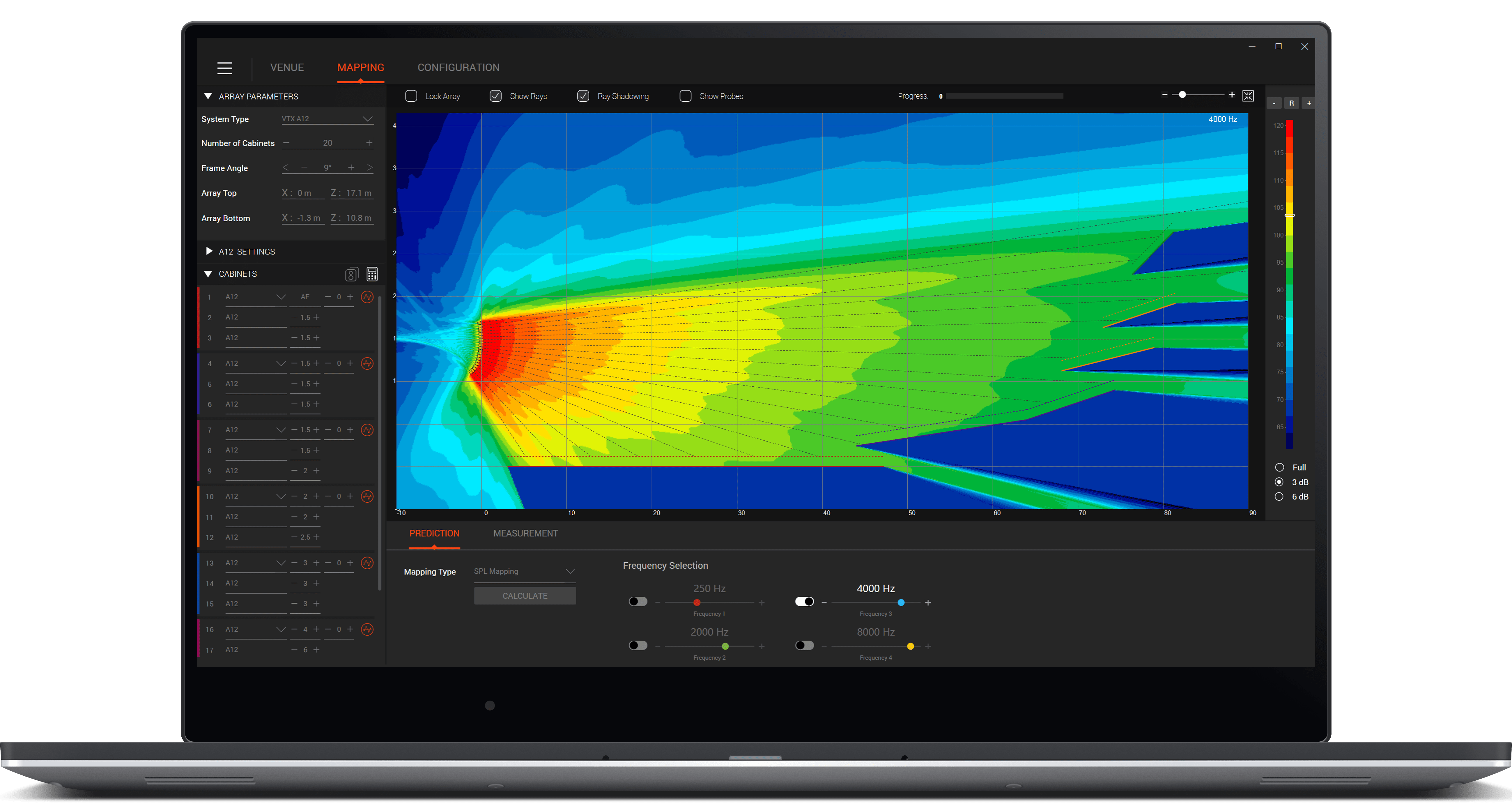 Line Array Calculator III v3.5.0 JBL Professional Loudspeakers