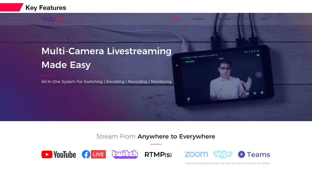 Yololiv YoloLiv YoloBox Portable Live Streaming Device 智能手提直播器 YoloBox