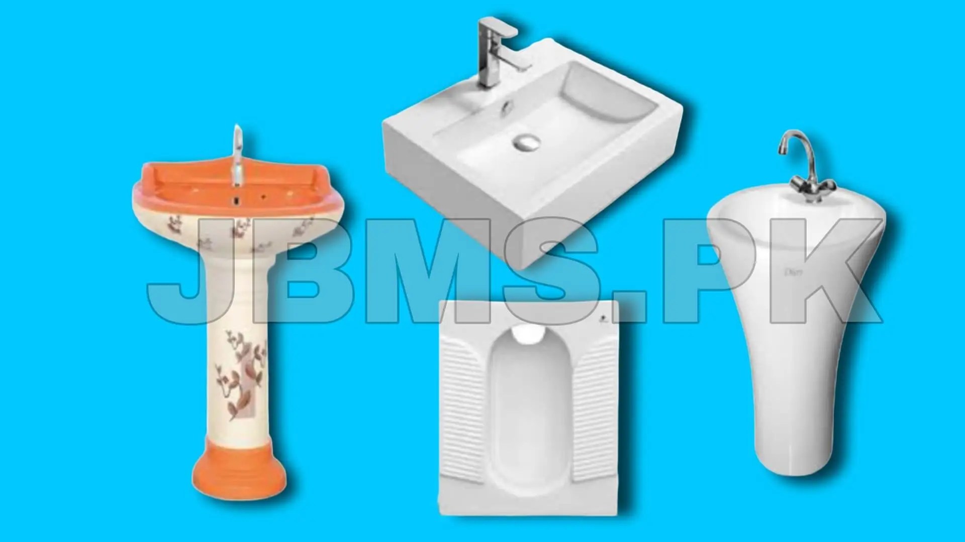 Wash Basin and Indian Toilet Prices in October 2024 JBMS