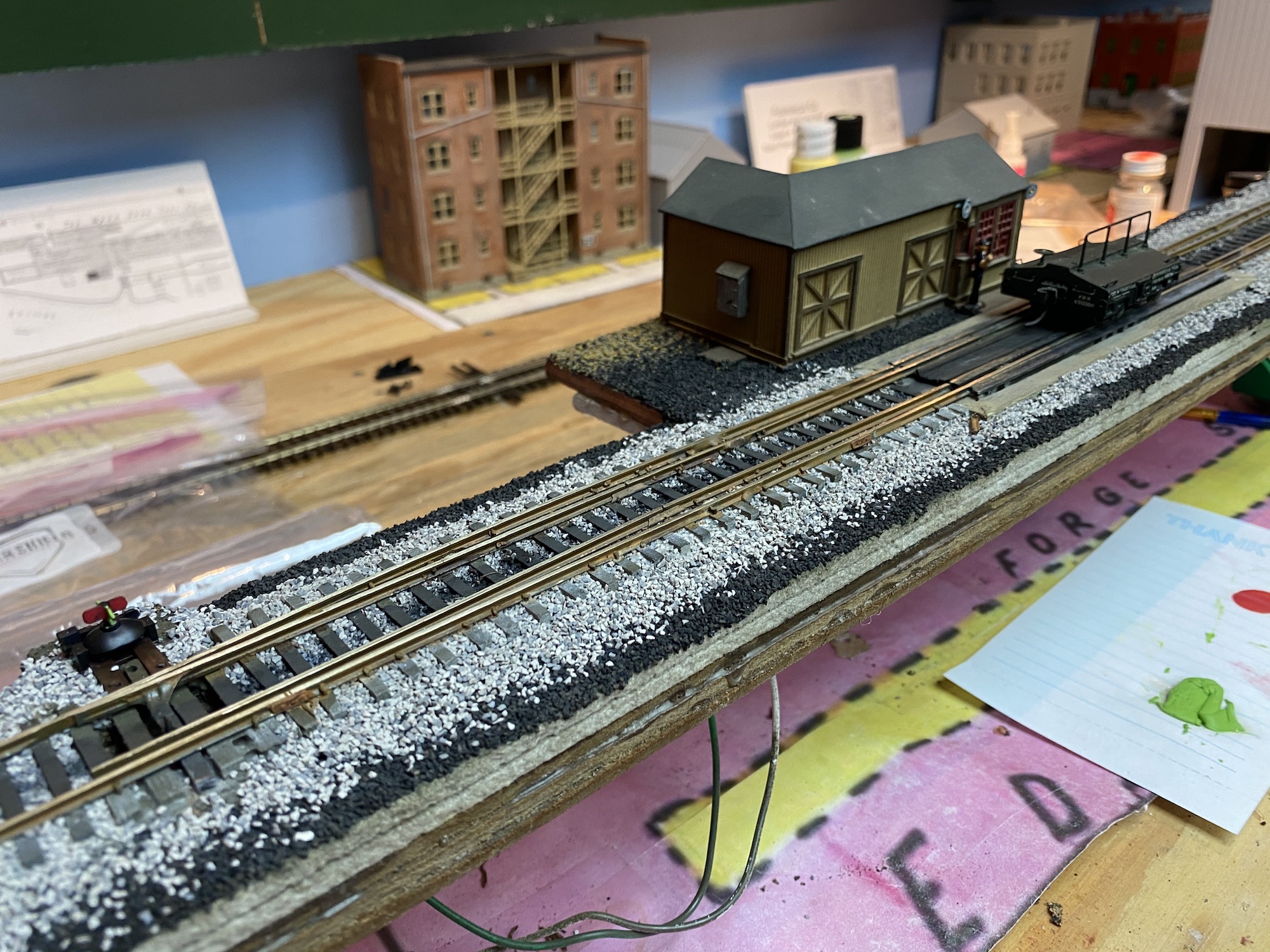 Follow The Build Lewistown Scale Track