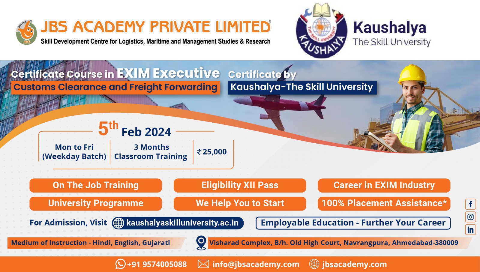 Custom Clearance Courses JBS Academy