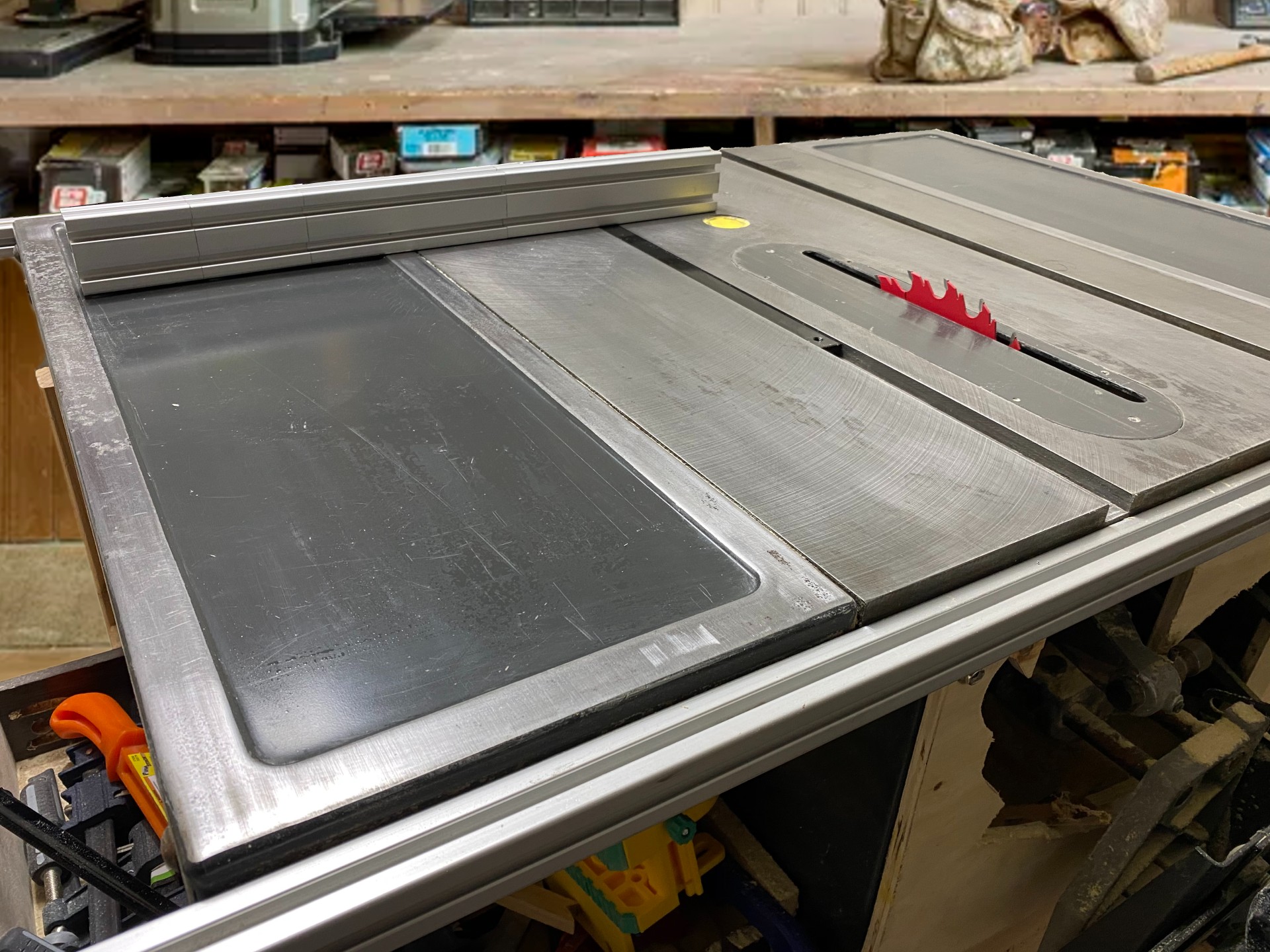 Table Saw Miter Fence (from Aluminum Extrusions) J Builds Store