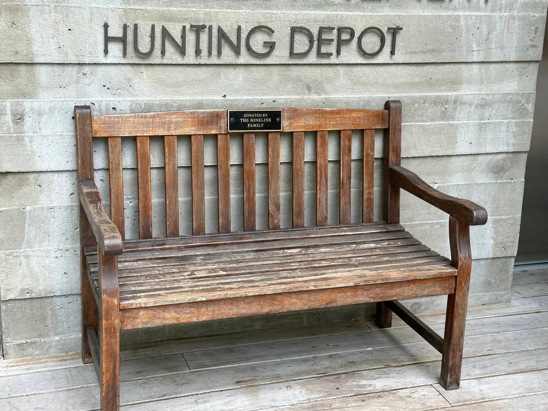 Good Will Hunting Bench Plaque