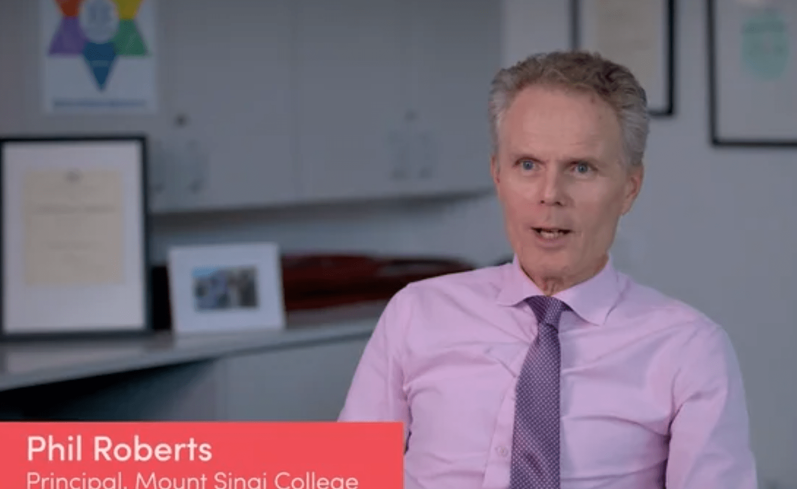 JCA Campaign 2023 Phil Roberts of Mount Sinai College JCA