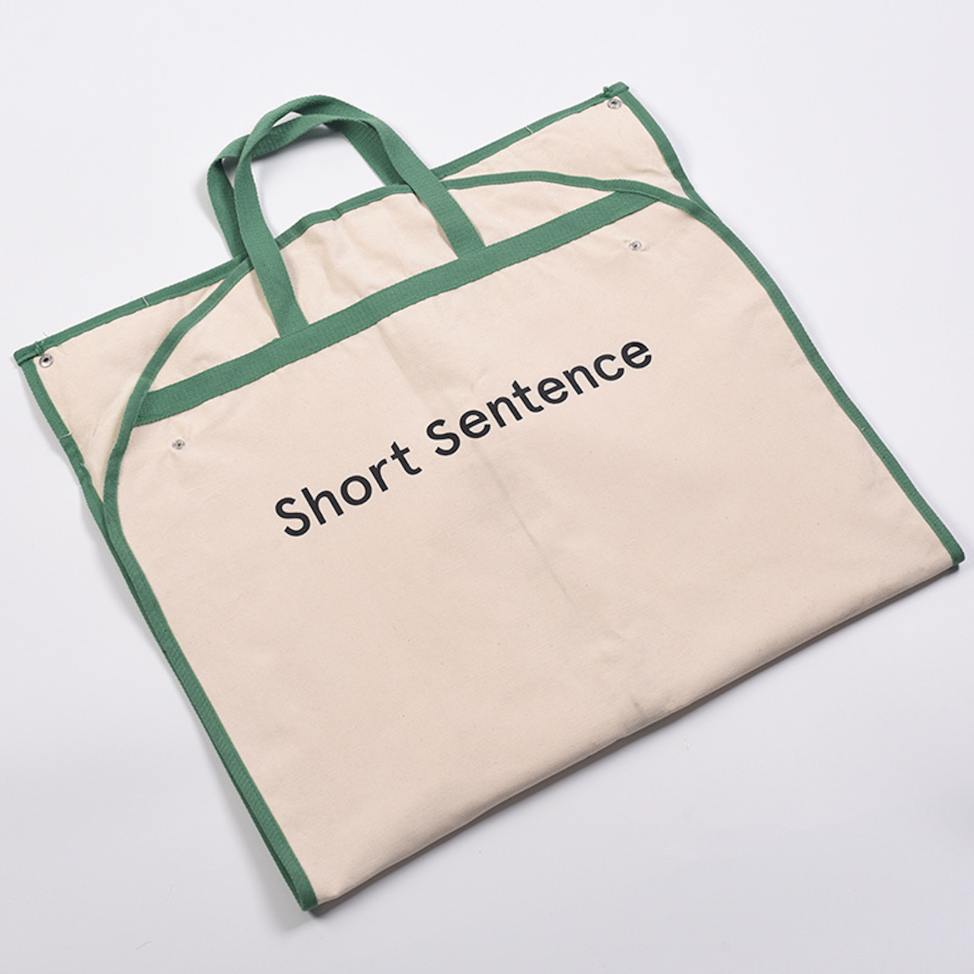 Cotton and linen garment bag JCBASIC