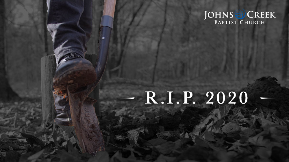 Message "R.I.P. 2020 Part 1" from Dr. Shaun King Johns Creek