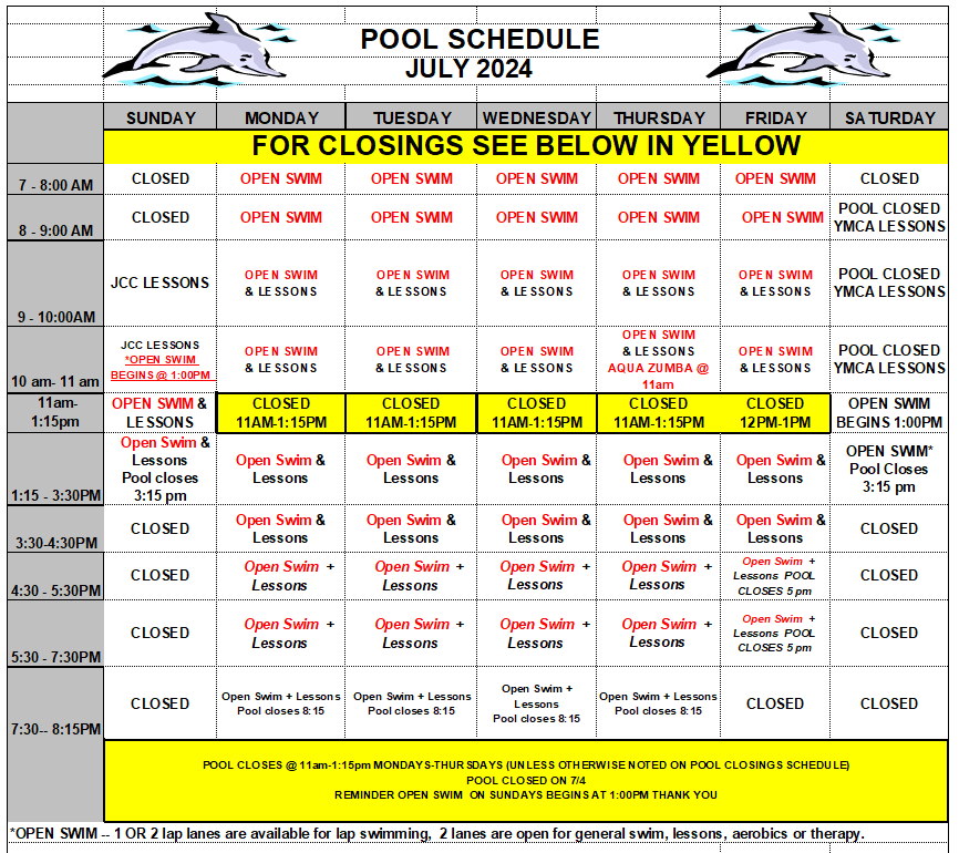 JCC of Middlesex CountyJewish Community Center, NJ New Jersey Pool