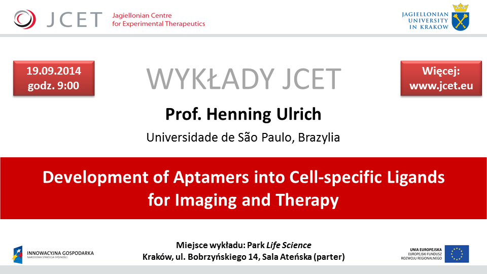 XLI wykład JCET Prof. Henning Ulrich » JCET