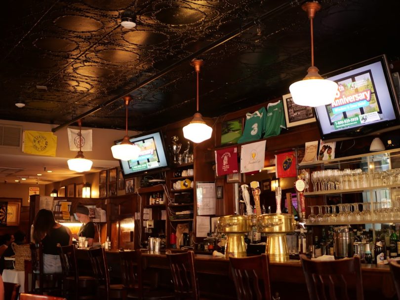 Bars celebrating St. Patricks Day in Hoboken