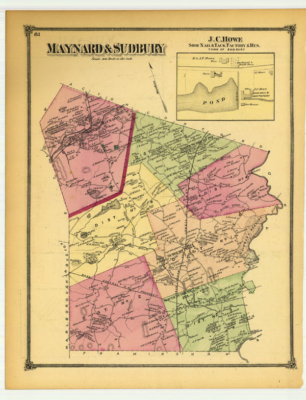 Historical Maps of Sudbury