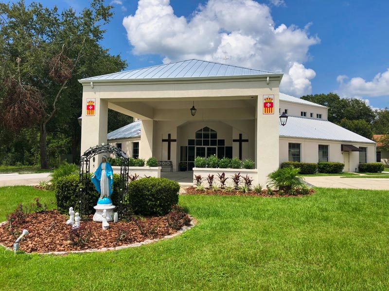 Church Portico for St. Mary's Catholic Church, Macclenny, Fl