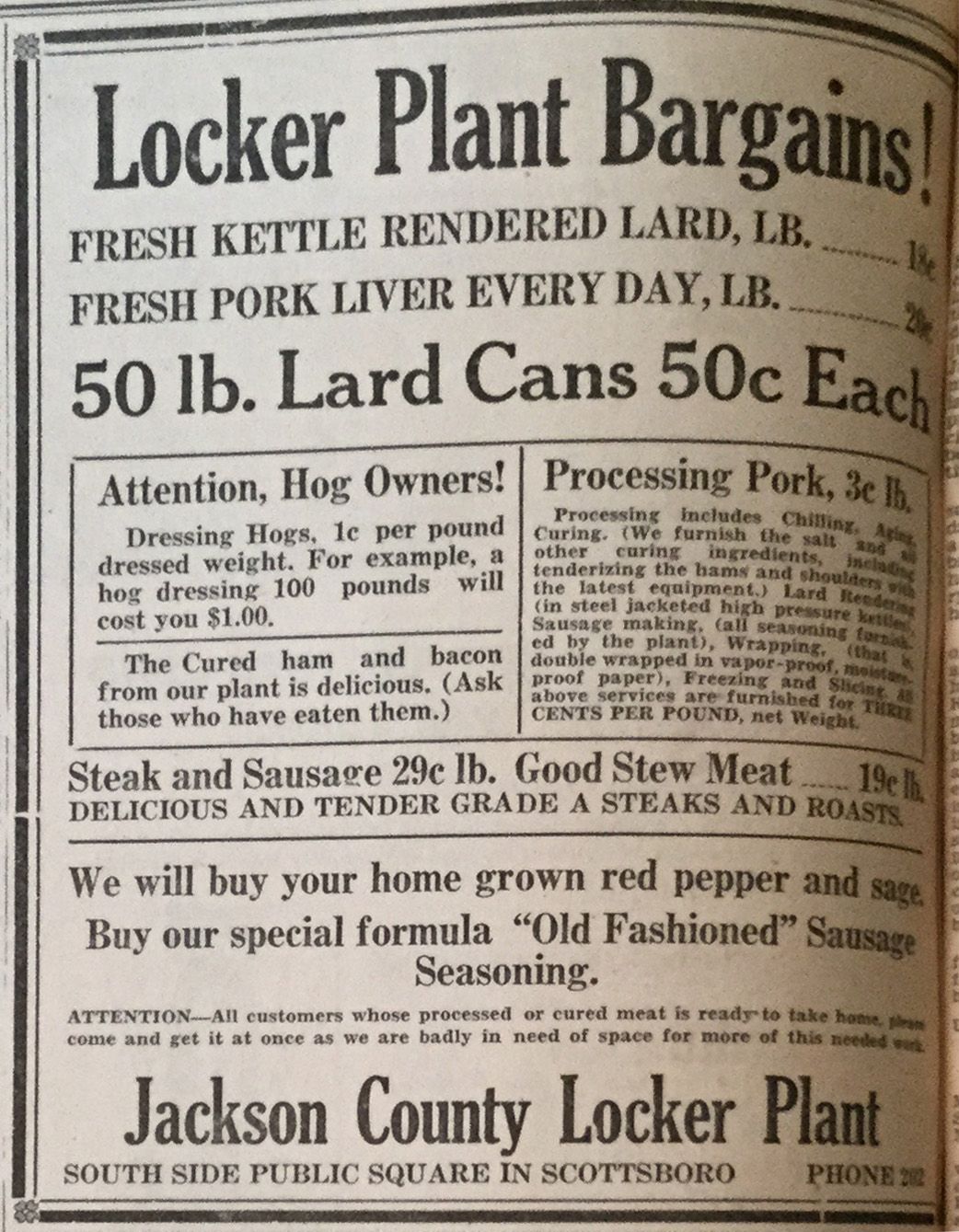 Locker PlantMasonic Building