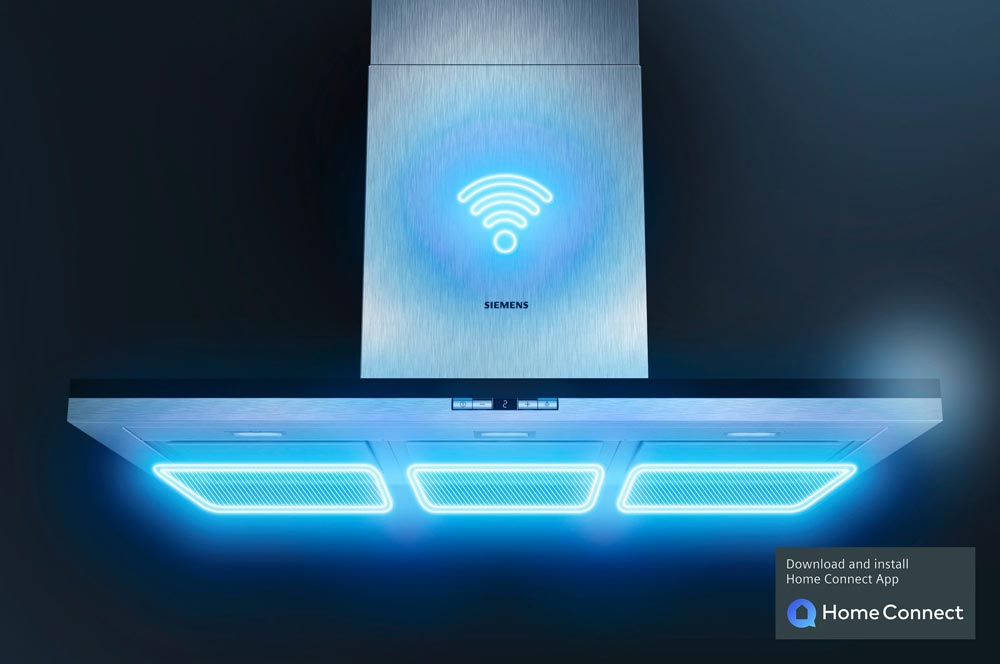 iQ700 glassdraftAir Downdraft Hood, 90cm, Clear Glass JCK Kitchens