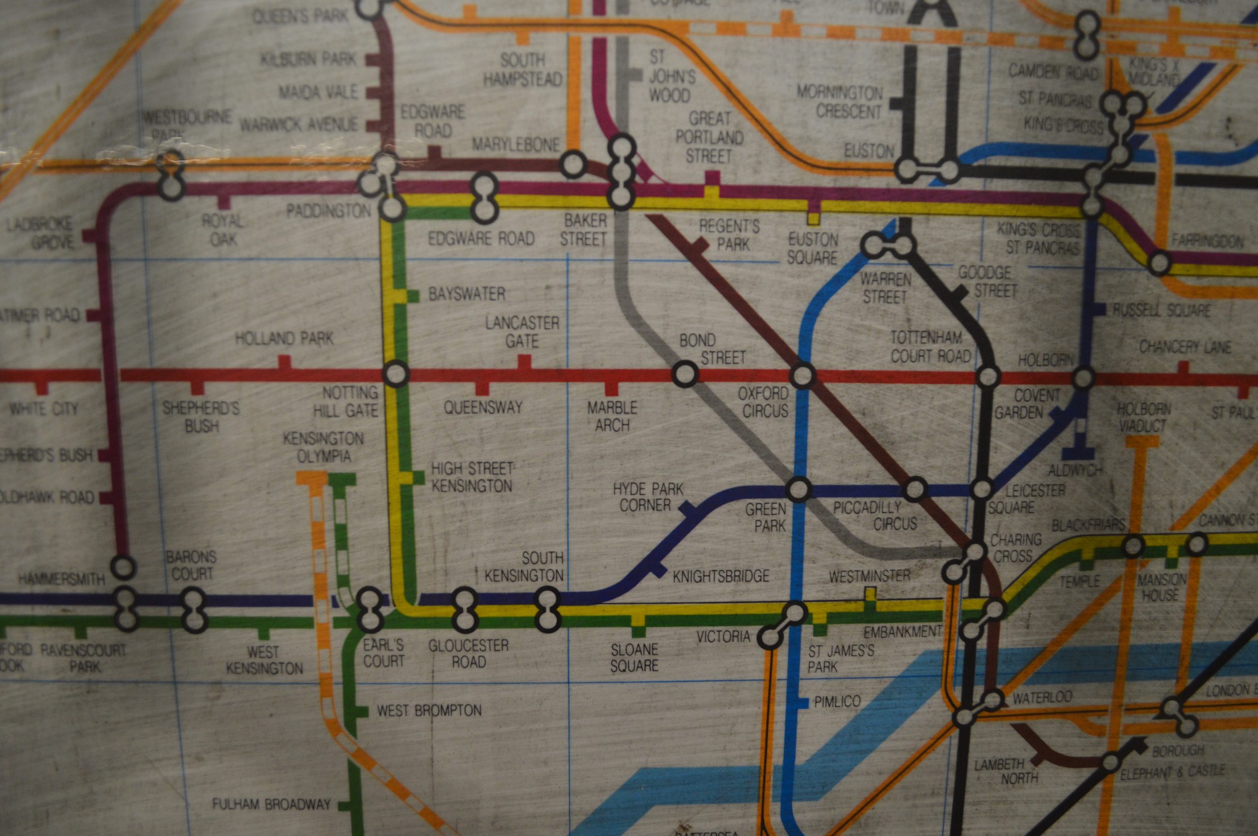 Embankment Tube Map Overview jcmg