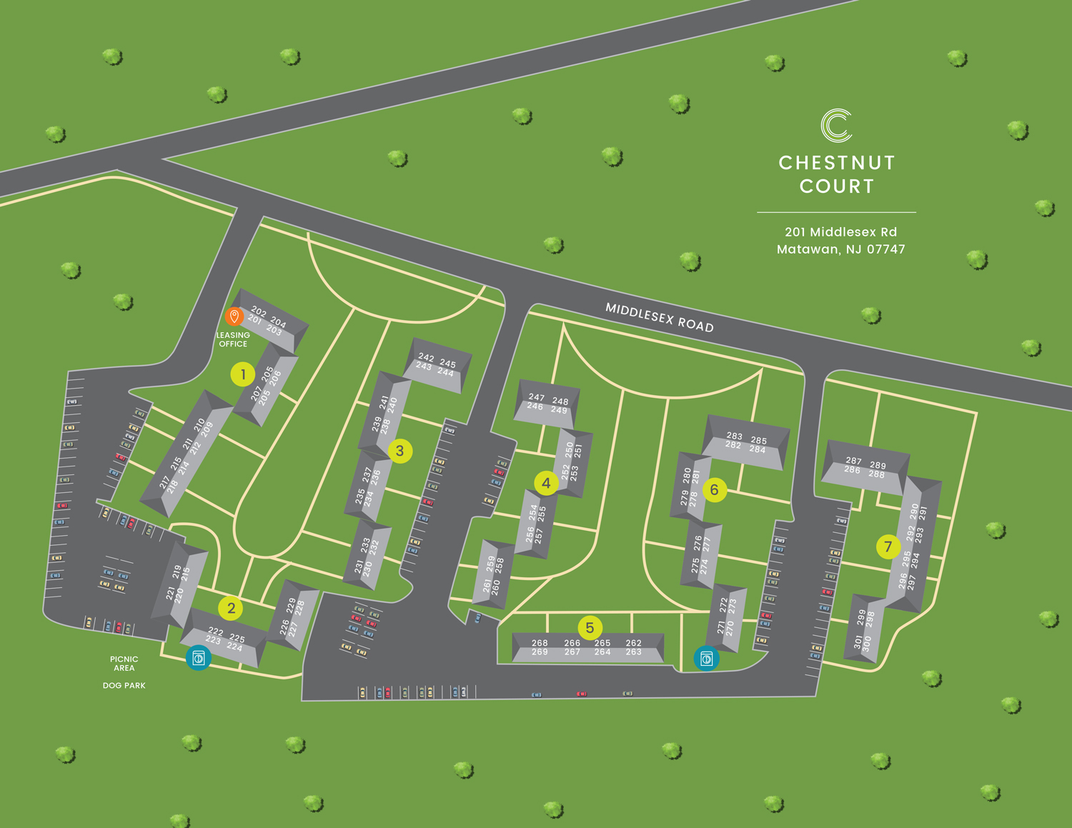 Chestnut Court Apartments Apartments for Rent in Matawan NJ