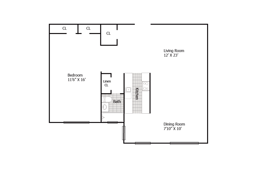 1 Bedroom Apartments in Perth Amboy, NJ Harbor Terrace Apartments