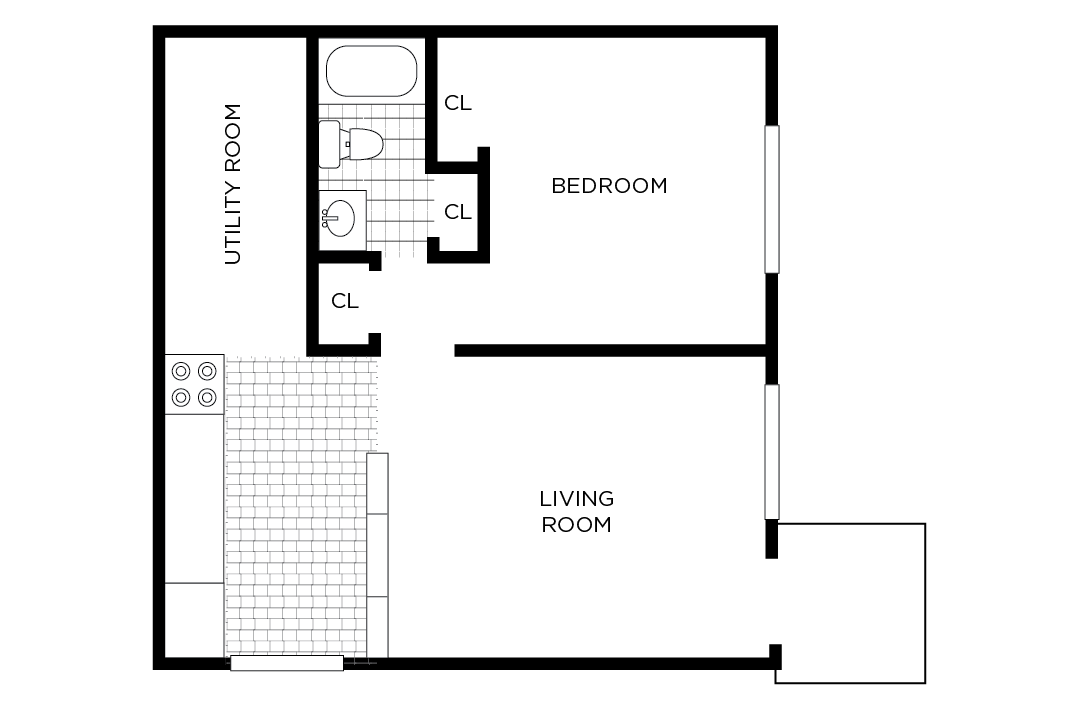 1 Bedroom Apartments in Frederick, MD Princeton Court Apartments
