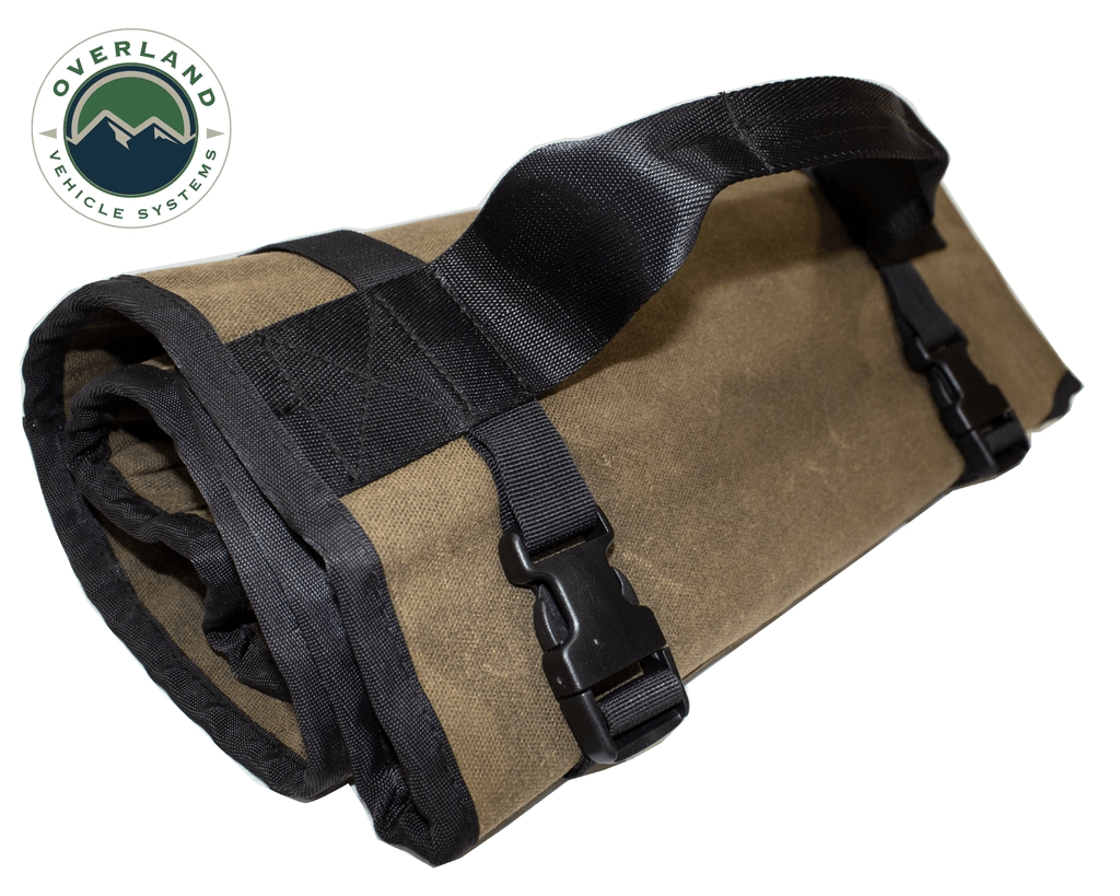 Rolled Bag General Tools With Handle And Straps 16 Waxed Canvas Universal JC Overlanders