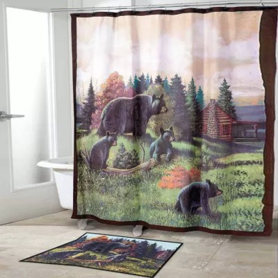 Avanti Black Bear Lodge Collection , Color Multi