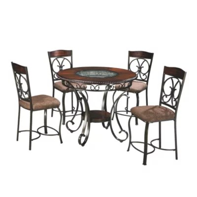 Signature Design By Ashley Glambrey 5 Piece Dining Set Signature Design by Ashley&reg; Glambrey 5Piece Counter Height Dining Set